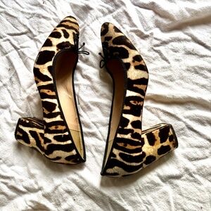 J Crew Made in Italy Size 8 Leather Shoes